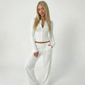 AURA BUTTON KNIT SET