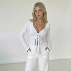 MARA TIE-FRONT TOP