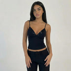 NOIR TRIM TOP