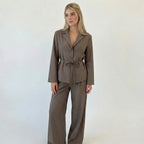 MARA PINSTRIPE SET