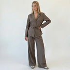 MARA PINSTRIPE SET